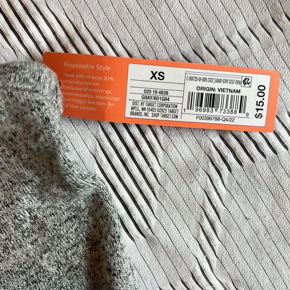 NWTColsie Soft Gray Pajama Sleepwear Tank Top sz XS - Picture 3 of 5